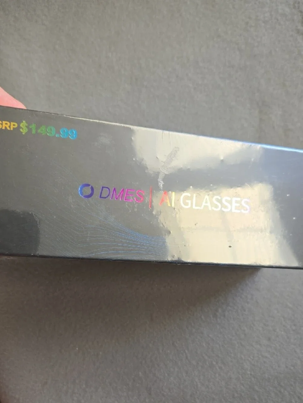 AI Glasses - Black Smart Wearable Eyewear